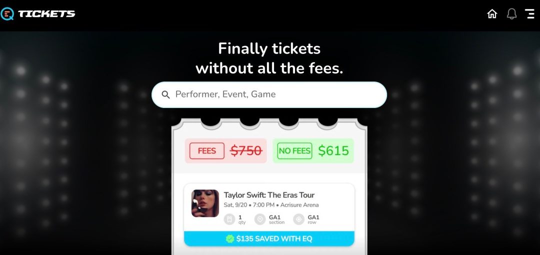 EQ Tickets combines cheaper sports and event tickets with a social network