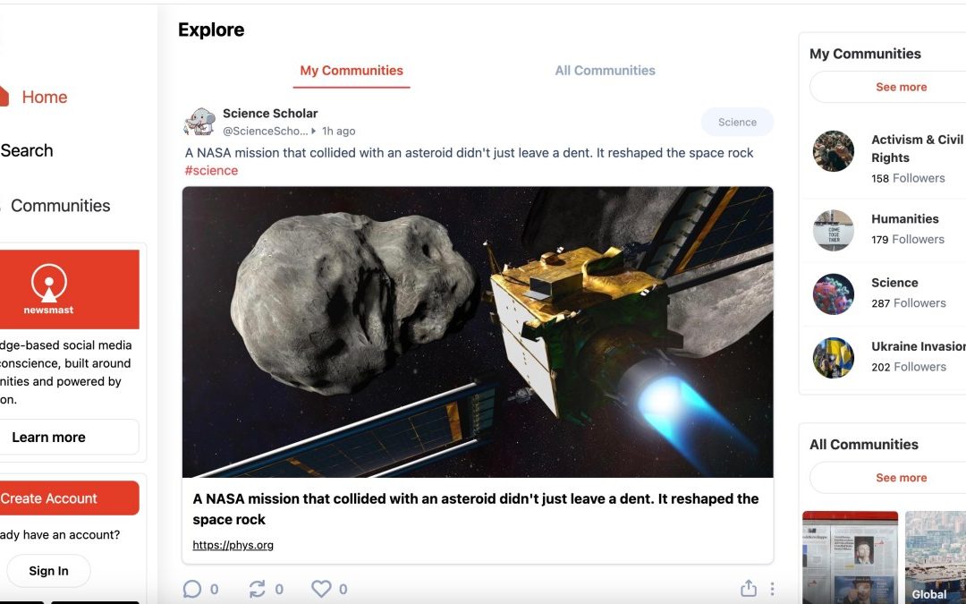 Newsmast brings curated ‘communities’ to the open source Twitter/X alternative Mastodon