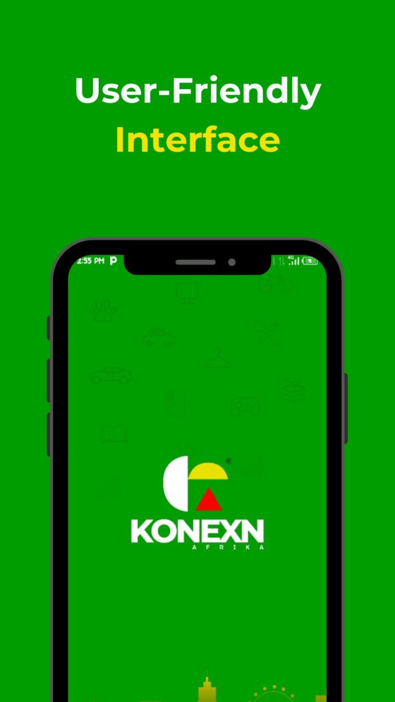 Konexn Afrika app screen 1