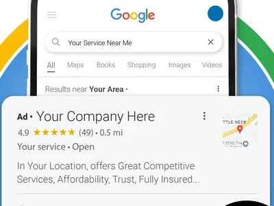 Google search ads for local services