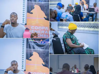 Training at the COOPA general assembly