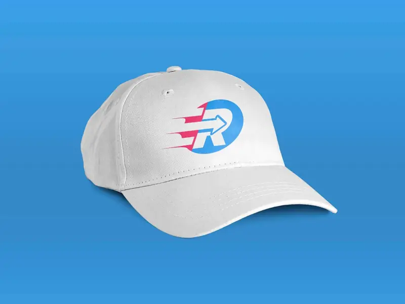 White ExpressRyders cap with the R mark