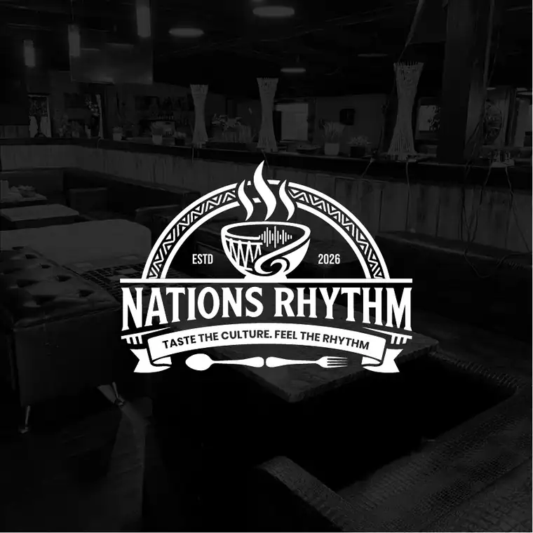 Nations Rhythm crest over the lounge interior