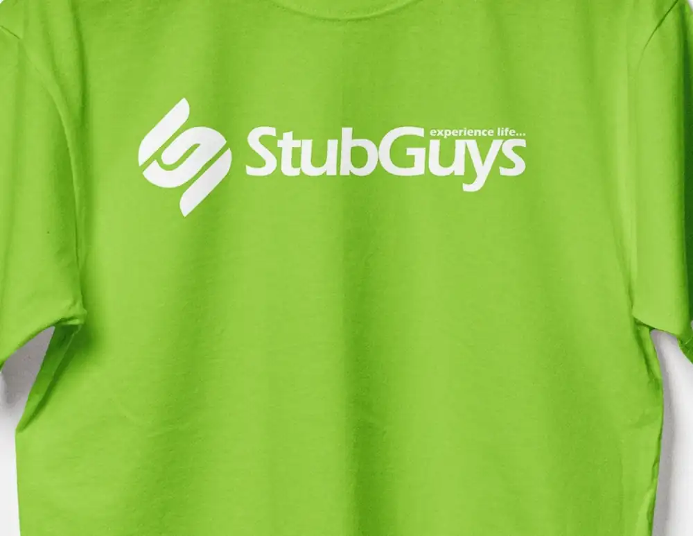 Green StubGuys T-shirt